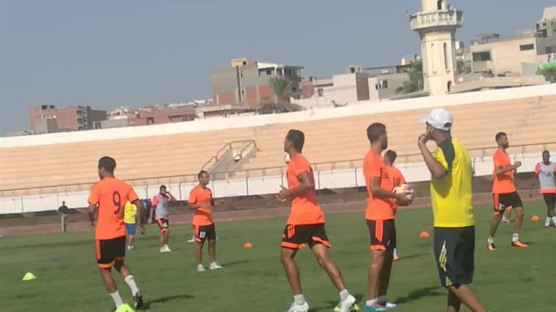 جانب من تدريبات المنصورة