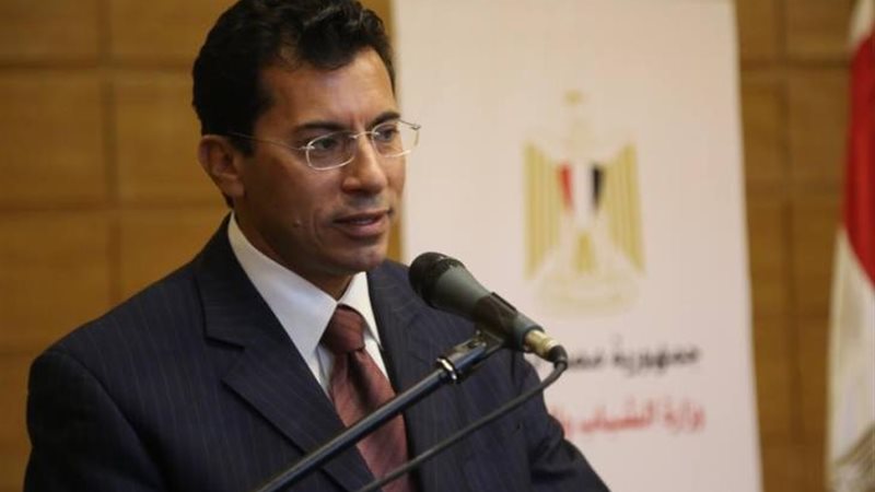 أشرف صبحي وزير الرياضة