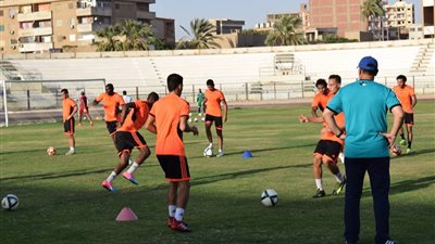 صور.. أشغال شاقة فى تدريبات سوهاج قبل مواجهة أسوان 