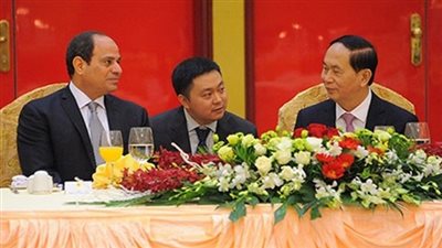 توقيع 8 مذكرات تفاهم بين الرئيس السيسي ونظيره الفيتنامي