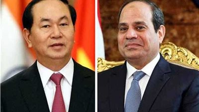 الرئيس السيسي ونظيره الفيتنامي يتحدثان إلى وسائل الإعلام