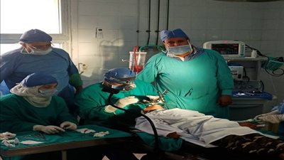 صور.. إجراء 25 جراحية بـ مستشفي أولاد صقر في  الشرقية 