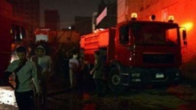 السيطرة على حريق نشب بالدور الرابع بمنزل بشارع شافعى ببني سويف