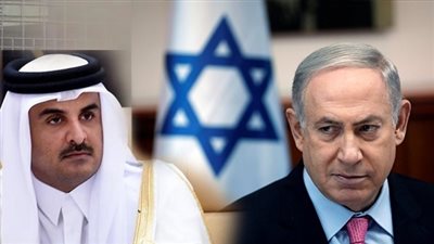 بعد مقاطعتها بسبب دعمها للإرهاب .. قطر ترتمي في أحضان الكيان الصهيوني 