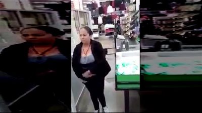 فيديو| امرأة تسرق 23 عبوة شامبو من متجر 