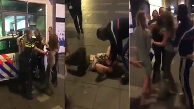 فيديو.. شرطي يضرب فتاة بطريقة وحشية يثير سخط رواد السوشيال ميديا