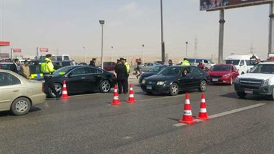 زحام مروري أعلى الطرق.. وإغلاق جزئي لـ كوبري الدقي