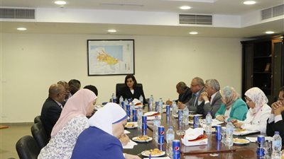 صور.. نائب وزير الزراعة تستقبل مستشار وزير الثروة السمكية والبحار الأنجولية‎