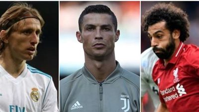 أفضل لاعب في أوروبا.. تعرف على حظوظ صلاح وموريتش ورونالدو لحصد الجائزة