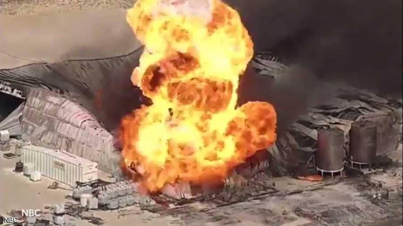 إنفجار داخل مصنع