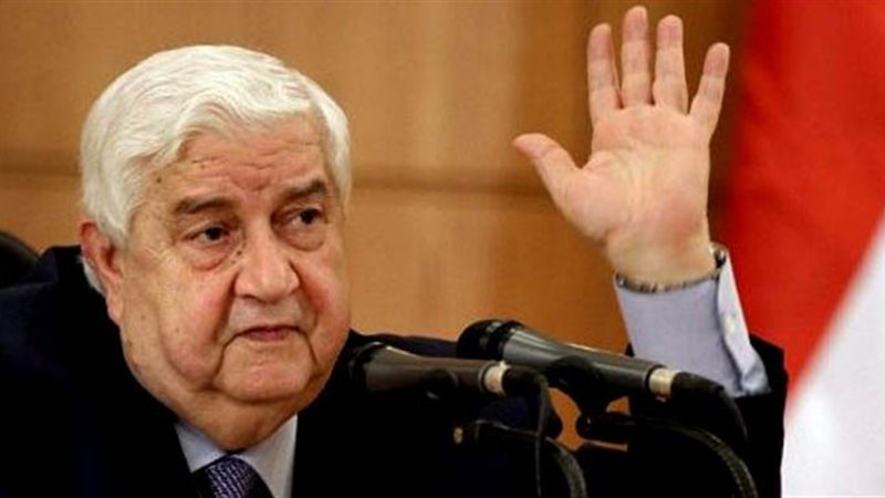 وزير الخارجية السوري