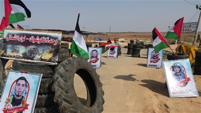  صور.. استعدادات الفلسطينيون في جباليا شمالي قطاع غزة لـ جمعة مستمرون