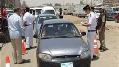 تنفيذ 105 حكم قضائي خلال حملات على المحاور والطرق بمطروح