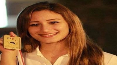 سارة عاصم تتوج بالميدالية الذهبية في بطولة إفريقيا للكاراتيه 
