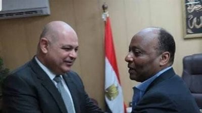 مدير أمن الغربية يهنئ المهندس هشام السعيد المحافظ الجديد