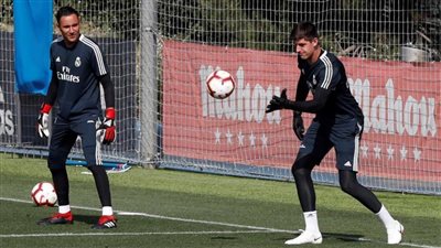 الماركا تكشف موعد الظهور الأول لحارس ريال مدريد