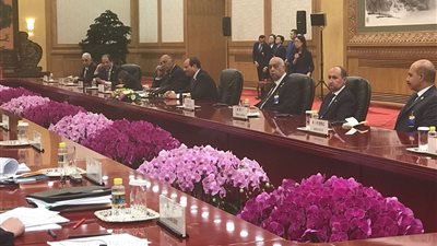 صور.. الرئيس السيسي ونظيره الصيني يوقعان اتفاقيات في مجال التعاون الاقتصادي والفني
