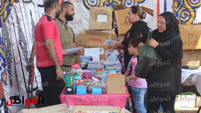 صور.. على غرار الداخلية.. مستقبل وطن يفتتح معرضً لـ المستلزمات الدراسية