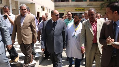زيارة مفاجئة لمحافظ الفيوم الجديد لمدينة أبشواي