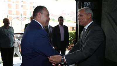  مدير أمن المنوفية يهنئ المحافظ بمنصبه الجديد