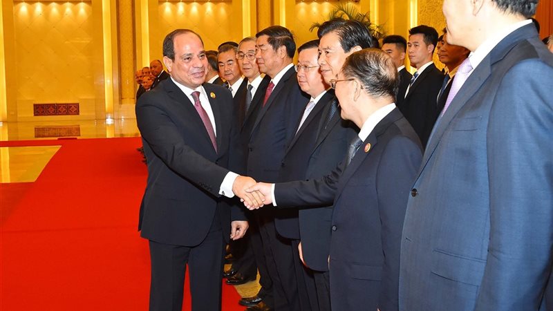 الرئيس السيسي ونظيره