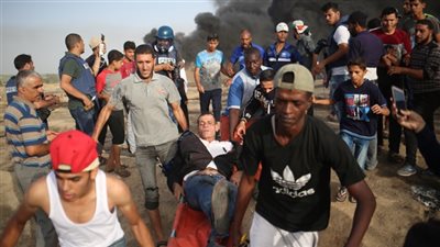 وسائل إعلام فلسطينية: إصابة 25 شخصًا بالاختناق في المسير البحري
