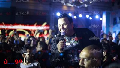 صور.. النجم محمد فؤاد يشعل حفل شركة ماستر جروب بالعاصمة الإدارية