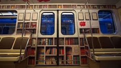 صدق أو لا تصدق .. مكتبة إلكترونية داخل مترو الأنفاق