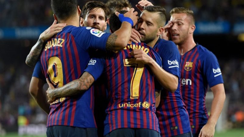 برشلونه ضد ويسكا