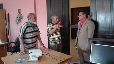 عميد الاقتصاد والسياسة ببني سويف يتفقد أعمال الصيانه والتجهيز لاستقبال الطلاب للعام الجامعى الجديد 