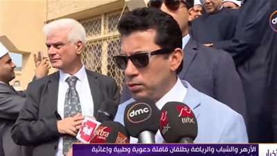 فيديو .. وزير الشباب عن قافلة شمال سيناء : الأولى ولكنها لن تكون الأخيرة 