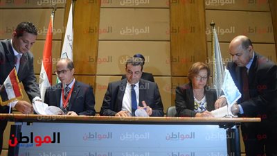 صور.. توقيع مشروع تعزيز القدرات الوطنية بين وزارة البيئة والأمم المتحدة