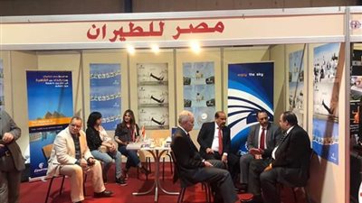 مصر للطيران الناقل الرسمي لمعرض المنتجات المصرية ببغداد