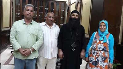 مناقشة تنظيم لقاء مجمع لكهنة الإيبارشية للتوعية المائية بمياه الشرب ببني سويف