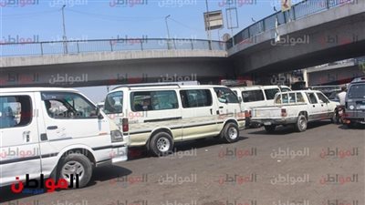 كثافات المرورية في شوارع شبرا مصر منتصف اليوم الاثنين