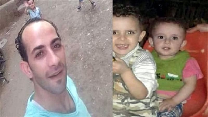قاتل طفليه في الدقهلية