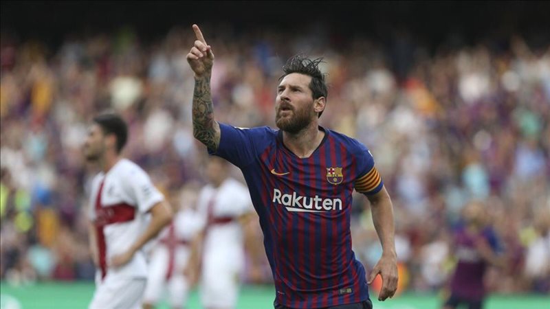 نجم برشلونة ليونيل
