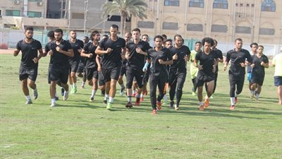 صور.. سيدى سالم يستأنف تدريباته على ملعب كفرالشيخ استعدادا لمواجهة الرجاء