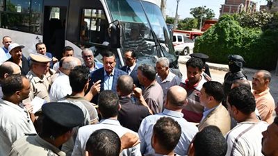 محافظ البحيرة الجديد يعنف رئيس الوحدة المحلية لمدينة ايتاي البارود