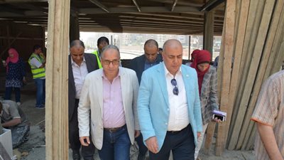 صور.. رئيس مترو الأنفاق والعضو المنتدب يتفقدان محطة المرج الجديدة لمتابعة أعمال التطوير