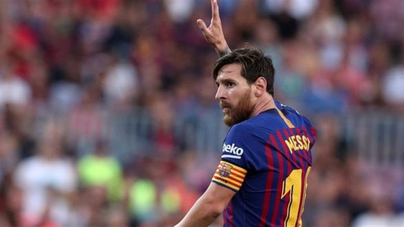 نجم برشلونة ليونيل