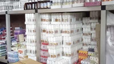ضبط مخزن مستلزمات طبية في الساحل بدون ترخيص