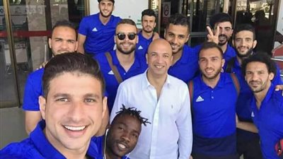 نجوم الاتحاد يحتفلون بالفوز على الترجي بـ السيلفي 