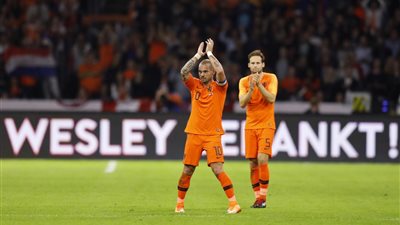 إنفوجراف: ويسلي شنايدر مع منتخب هولندا