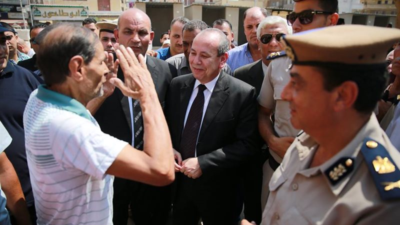 جولة محافظ كفر الشيخ