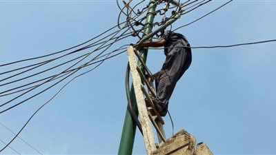 مصرع عامل صعقًا بالكهرباء في أبشواي بالفيوم