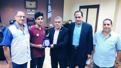 الشباب والرياضة بالغربية تكرم ممثل الوفد المصري المشارك في الملتقي العربي
