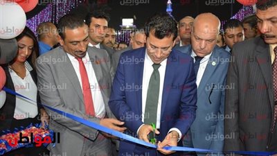 صور.. وزير الشباب والرياضة يشهد تجديد وافتتاح نادي الترسانة