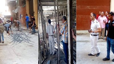 صور.. حملة مكبرة  لإزالة أعمال البناء المخالف بغرب الإسكندرية 