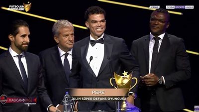بيبى أفضل مدافع فى الدورى التركى
